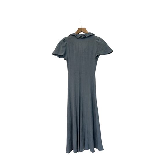 Christy Dawn The Daisy Ruffle Dress in blue - Picture 3 of 3